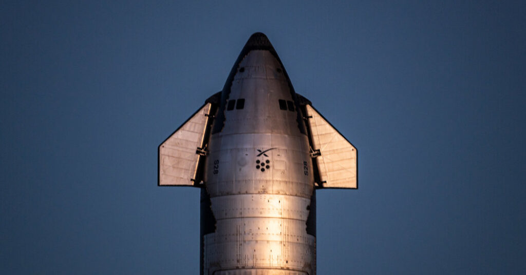 The SpaceX I.P.O. Rocket – The New York Times