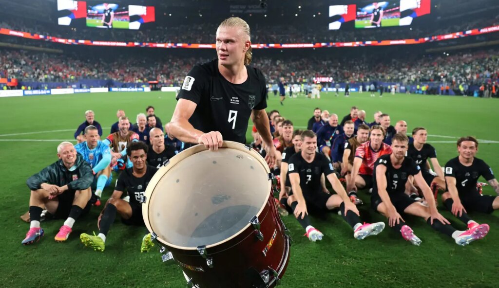 A Viking Row And France ‘Winning The Tournament’: Haaland’s Fun World Cup Night