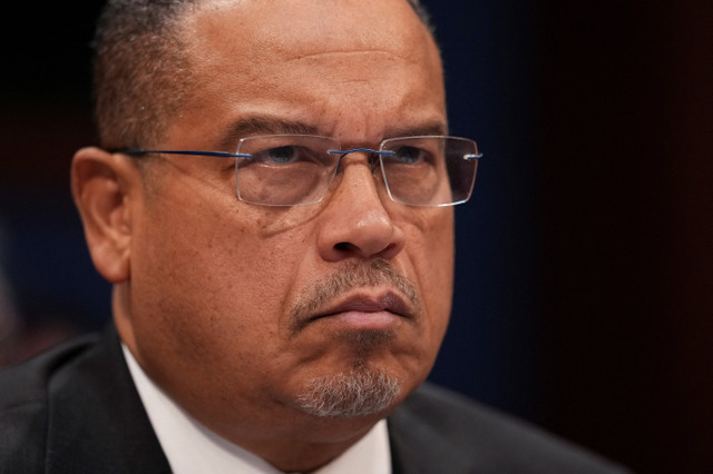 Minnesota AG Keith Ellison erupts after being asked about state’s fraud scandal