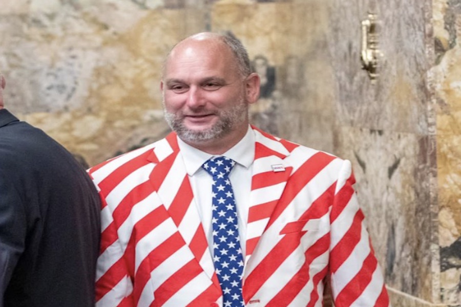GOP Rep. Ejected From House Floor For Wearing American Flag-Themed Suit